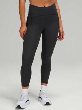Lululemon Power Thru High Rise Crop 23”